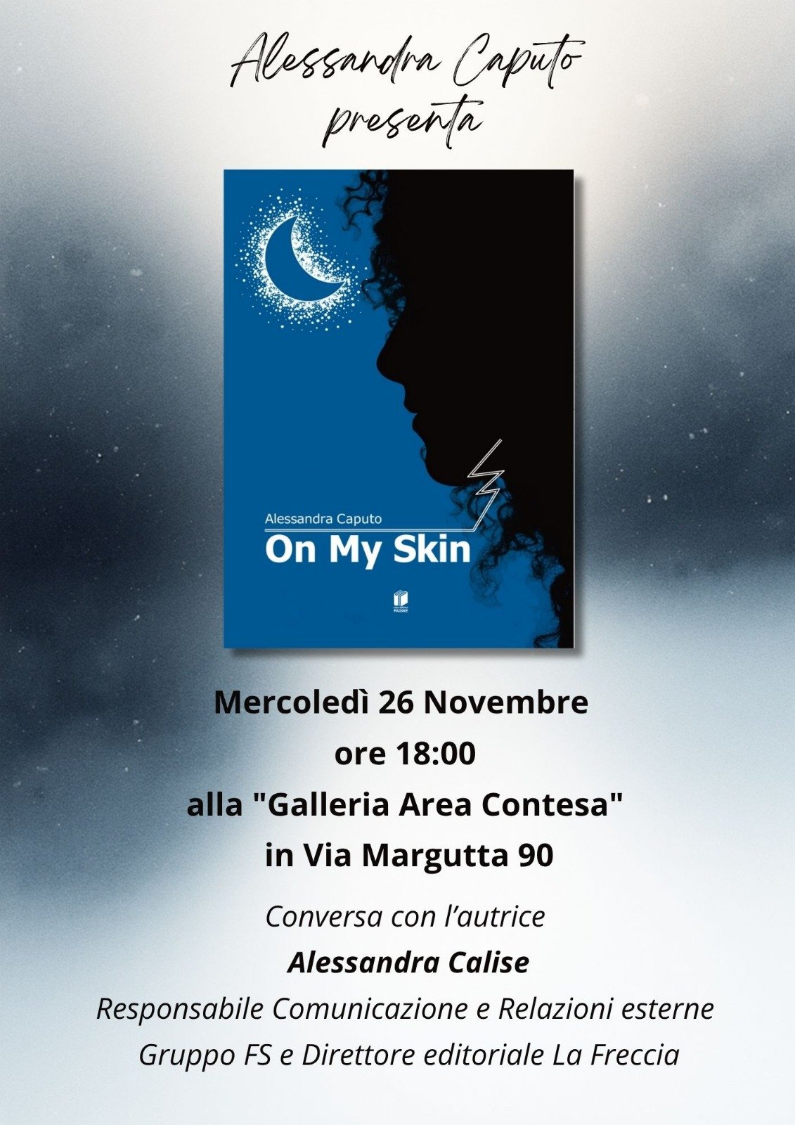 Al momento stai visualizzando Presentazione del libro: “On My Skin”