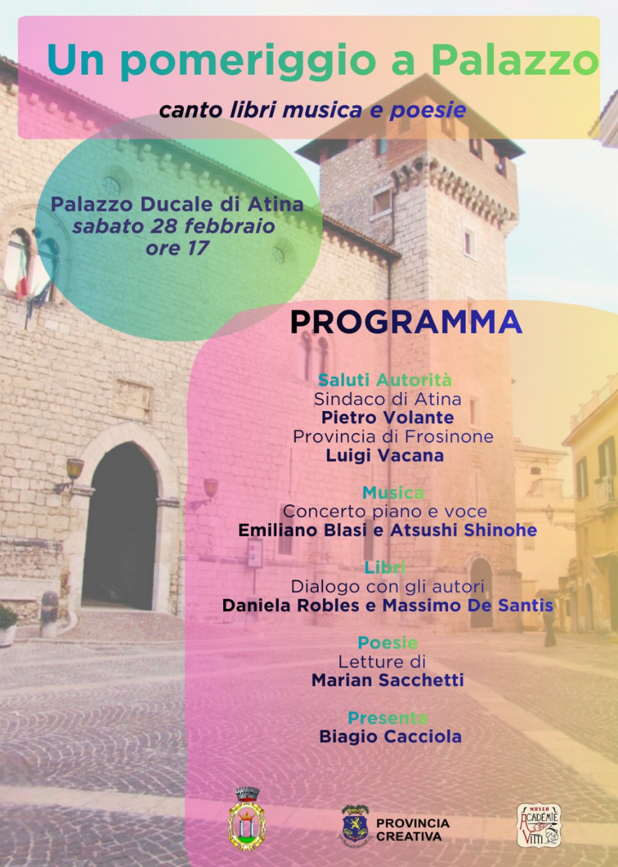 Al momento stai visualizzando Incontro culturale: “Un pomeriggio a Palazzo”